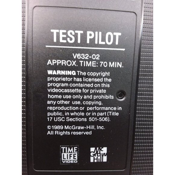 Air Power Test Pilot VHS Aviation Aircraft Airplanes Documentary Time Life - Picture 7 of 7